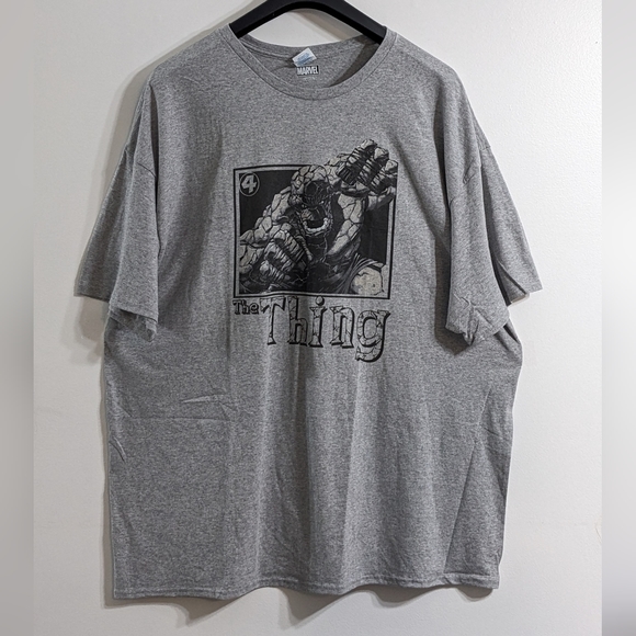 4XL Marvel Men's Fantastic Four The Thing Short Sleeve Graphic T-Shirt, NEW - Picture 1 of 5